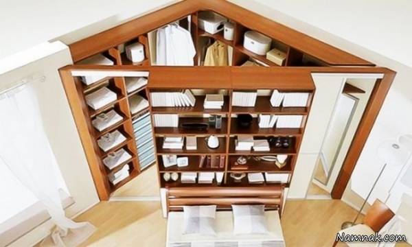 فضا سازی در خانه و کمد فضا سازی در خانه