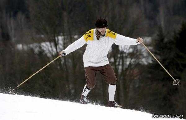 پرش روی برف مسابقات اسکی