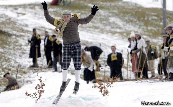 پرش با چوب اسکی مسابقات اسکی