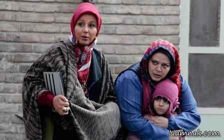 بهنوش بختیاری در کنار همسرش بهنوش بختیاری و بهاره رهنما