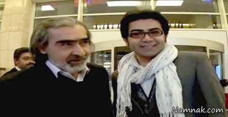 فرزاد حسنی در کنار پدر و مادرش + عکس
