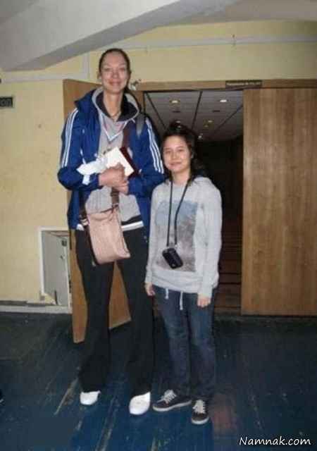 قد بلندترین دختران دنیا + عکس