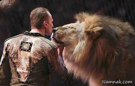 شجاع ترین سیرک باز دنیا + عکس