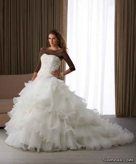 مدل لباس عروس 2013  سری 10