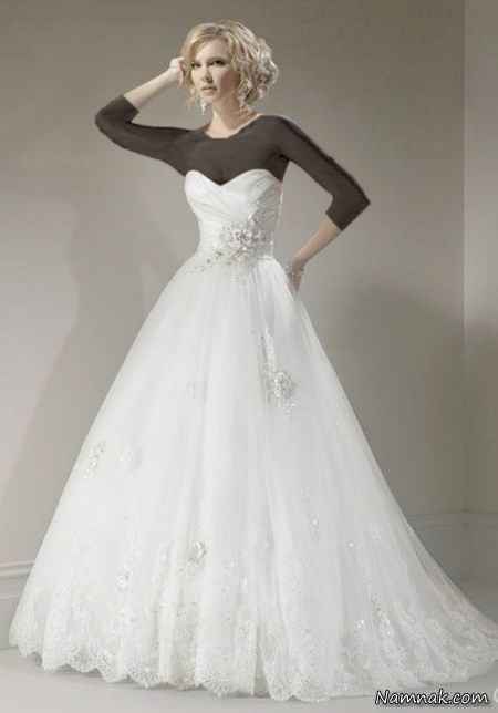 مدل لباس عروس 2013  سری 9