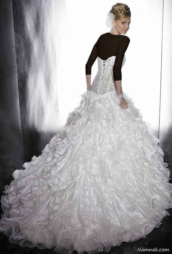 عکسهای لباس عروس شیک