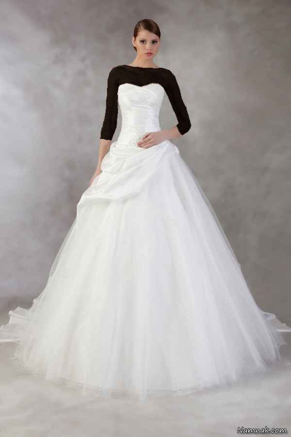 مدل لباس عروس خارجی