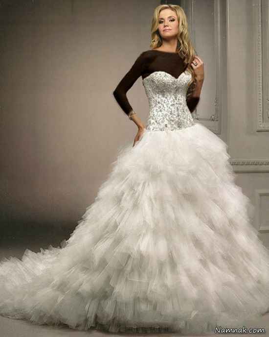 زیباترین مدلهای لباس عروس