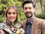 امیرحسین مدرس و همسرش