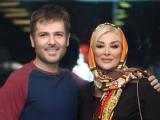 کوروش تهامی و همسرش