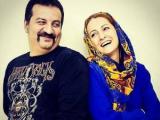 شقایق دهقان و همسرش