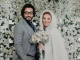 نگین معتضدی و همسرش