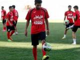 تمجید از ستاره پرسپولیس