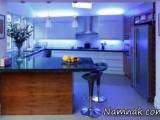 کابینت آشپزخانه آبی