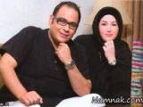 رضا داودنژاد و همسرش