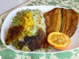 سبزی پلو با ماهی