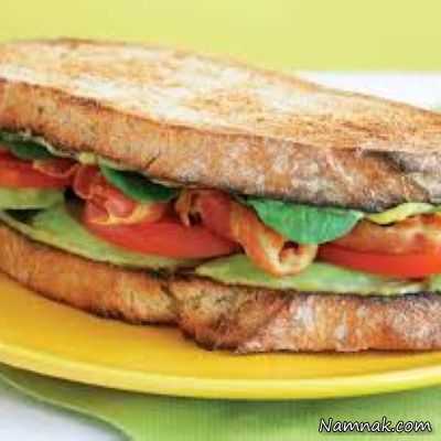 ساندویچ آووکادو طرز تهیه ساندویچ آووکادو