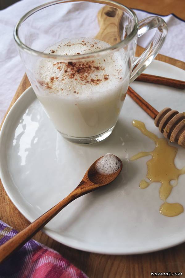 شیر عسل دارچین