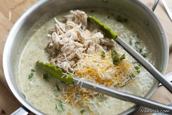 آنچیلادای مرغ