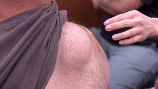 توده چربی در پشت