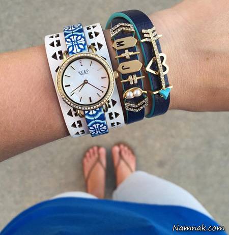 ساعت و دستبند ست