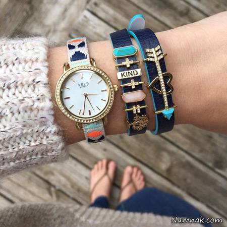 ساعت و دستبند ست