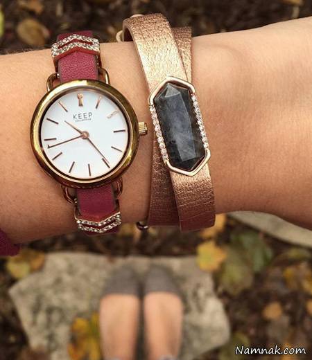 ساعت و دستبند ست