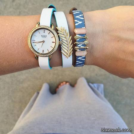 ساعت و دستبند ست