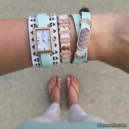 ساعت و دستبند ست