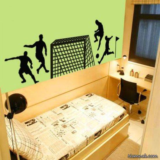 دکوراسیون اتاق خواب پسرانه 