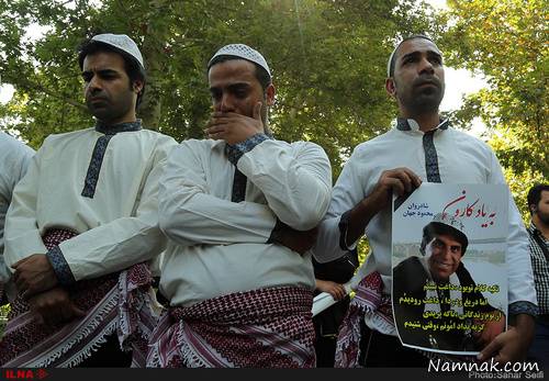 مراسم تشییع پیکر مرحوم محمود جهان برگزار شد+تصاویر تشییع پیکر مرحوم محمود جهان