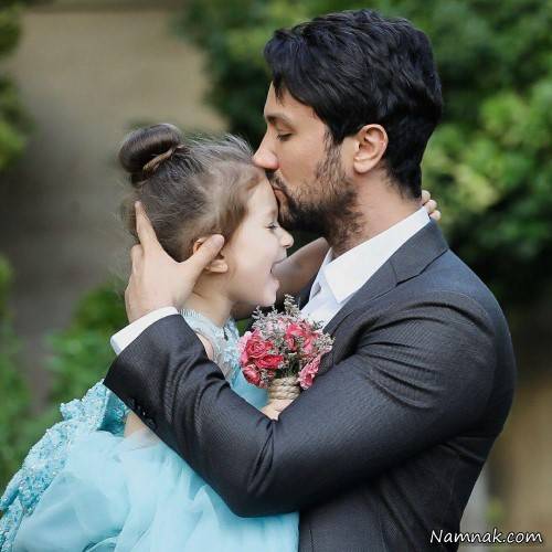 شاهرخ استخری و دخترش