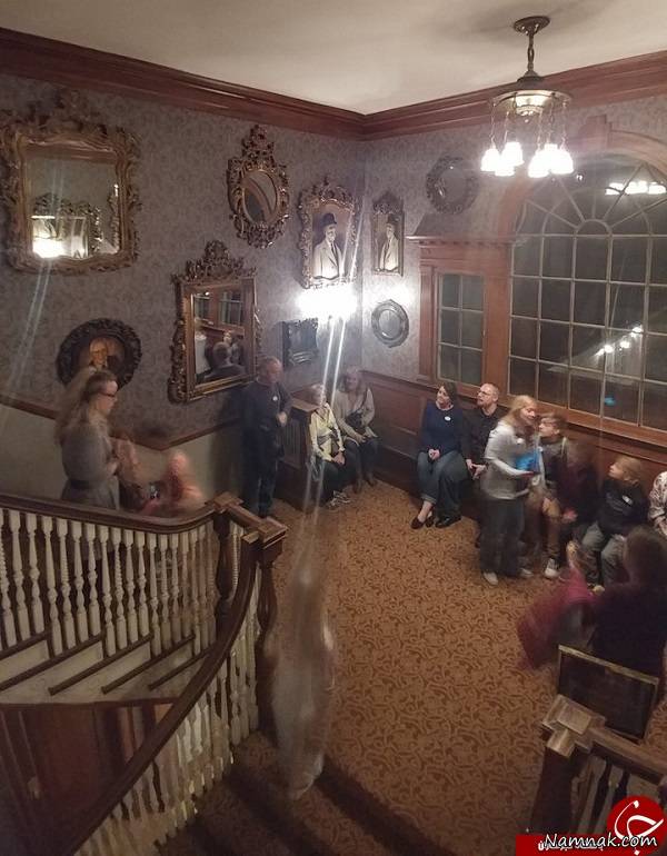 اشباح در یک هتل توریستی