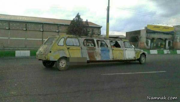 سوژه شدن خودروی ژیان لیموزین ژیان لیموزین