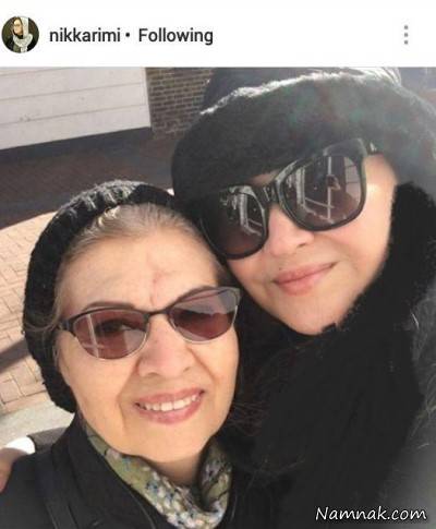 عکس های بازیگران و مادرانشان 