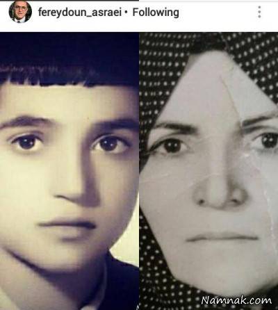 عکس های بازیگران و مادرانشان 