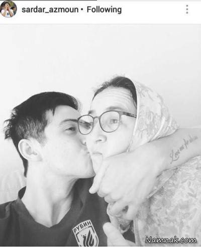 عکس های بازیگران و مادرانشان