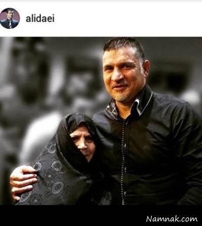 عکس های بازیگران و مادرانشان 