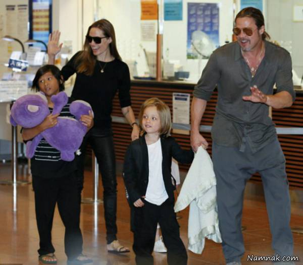 آنجلینا جولی و بردپیت