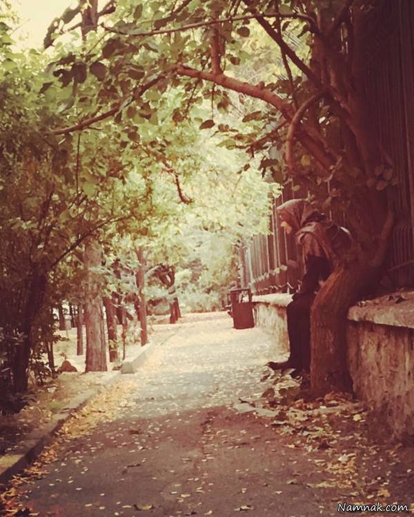 عکس پاییزی آزاده نامداری آزاده نامداری