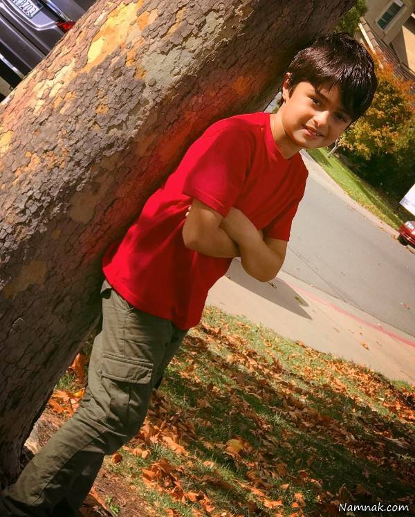 عکس پاییزی پسر شهاب حسینی پسر شهاب حسینی