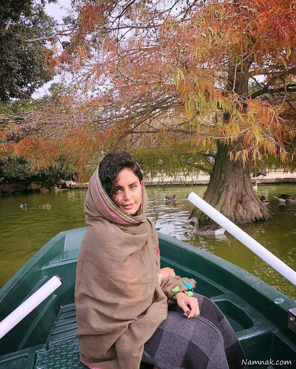 عکس پاییزی الناز شاکردوست الناز شاکردوست