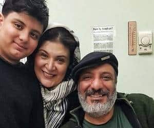 امیر جعفری، ریما رامین فر و پسرشان
