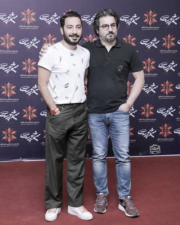 نوید محمدزاده در اکران مردمی سرخ پوست نوید محمدزاده