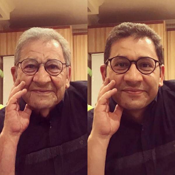 سروش جمشیدی در پیری این شکلی میشود سروش جمشیدی