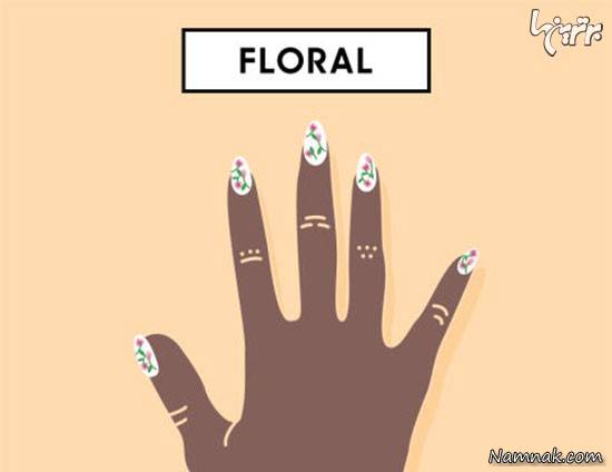  طرح های ناخن 