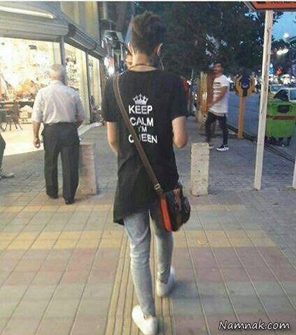 مانتوهای پشت نویسی شده