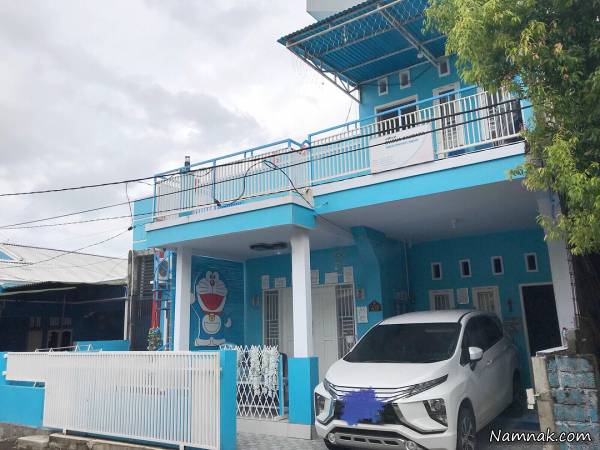 دائمون یار خانواده اندونزیایی doraemon house drawing