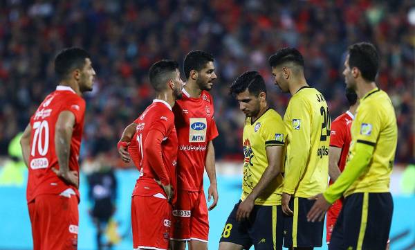 فیلم بازی پرسپولیس و پارس جنوبی جم ترکیب پرسپولیس و پارس جنوبی جم