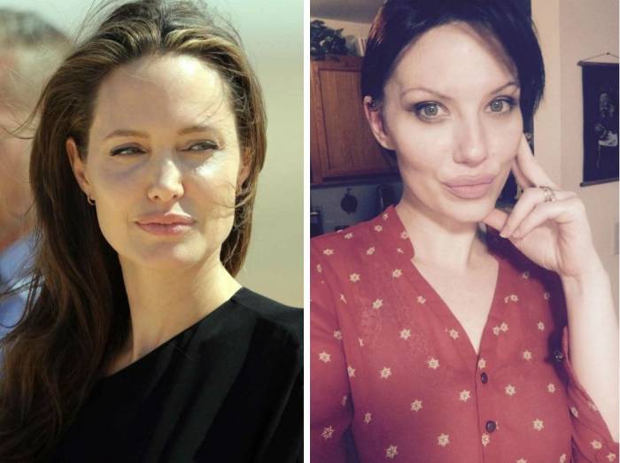 عکس آنجلینا جولی و ملیسا بایزن مشابه آنجلینا جولی